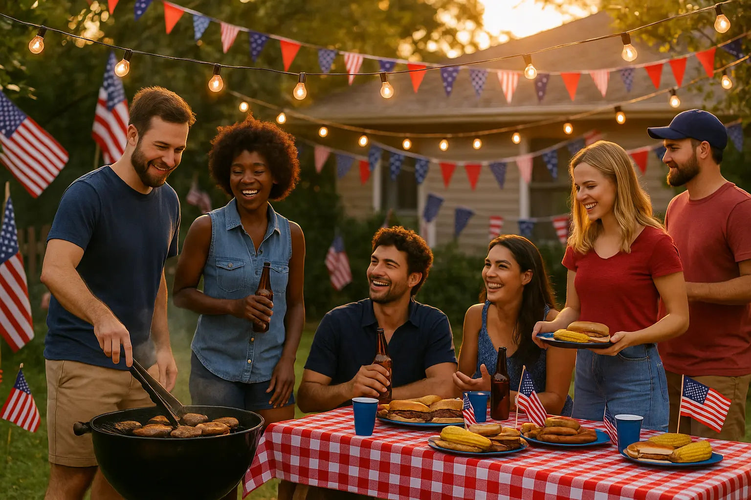 How to Host the Ultimate 4th of July Backyard BBQ (With Ice-Cold Drinks All Day)