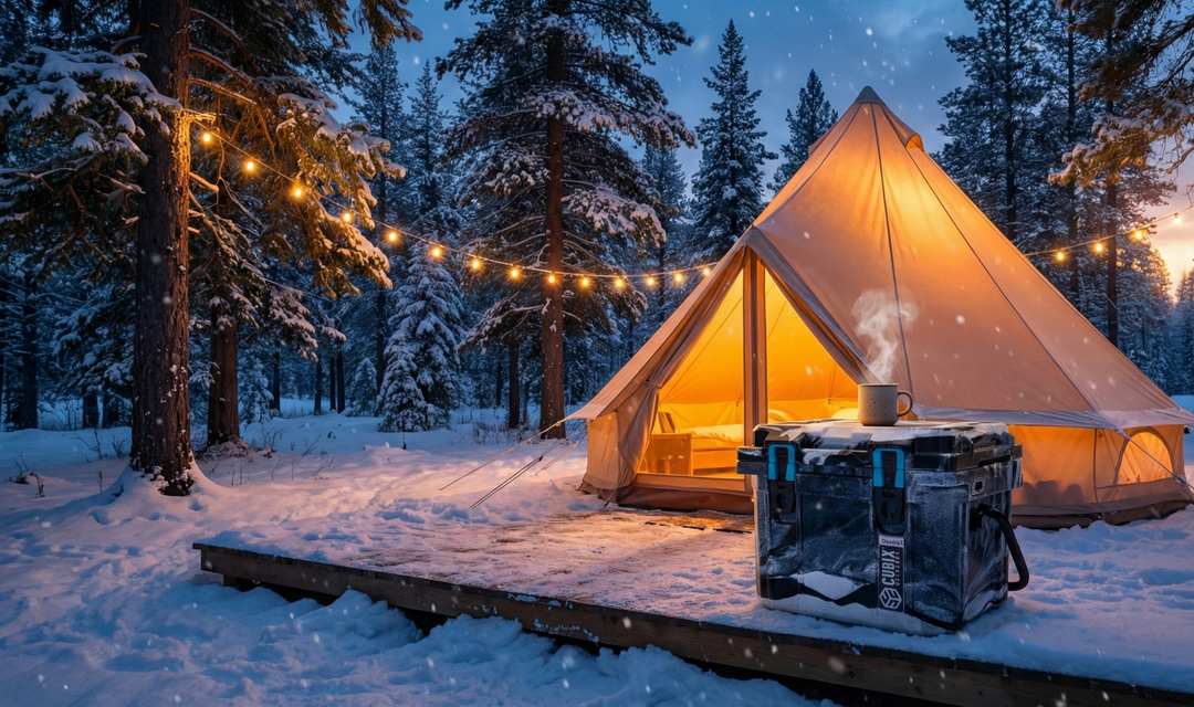 Winter Glamping Ideas: 5 Ways to Upgrade Your Cold Weather Camping Comfort