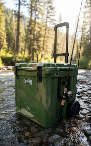 46 Quart Rotomolded Cooler With Wheels