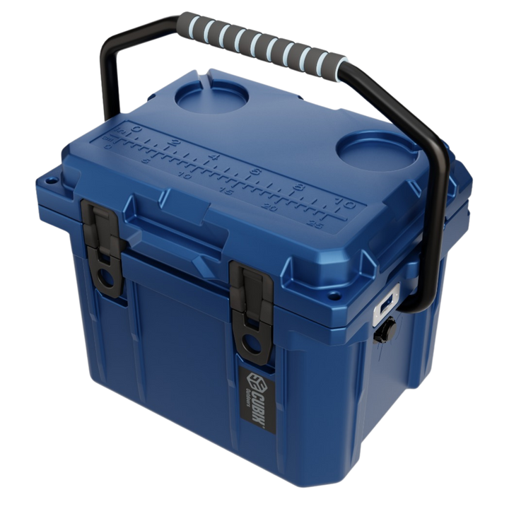 QuadraX 10QT Personal Cooler – Rotomolded Hard Cooler with 72-Hr Ice Retention & Lifetime Warranty