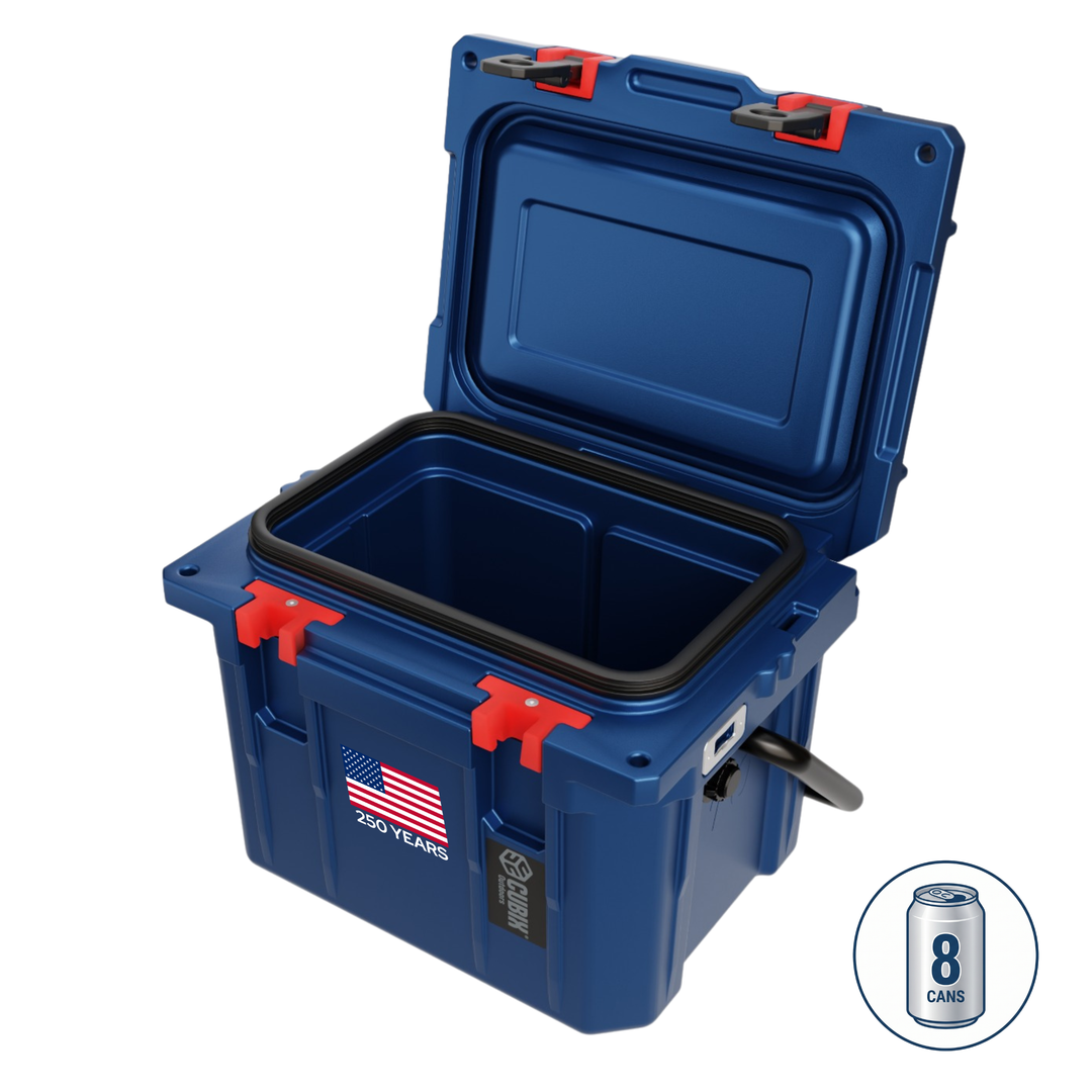 Free America 250 Upgrade-10 Quart Personal Cooler/Lunchbox