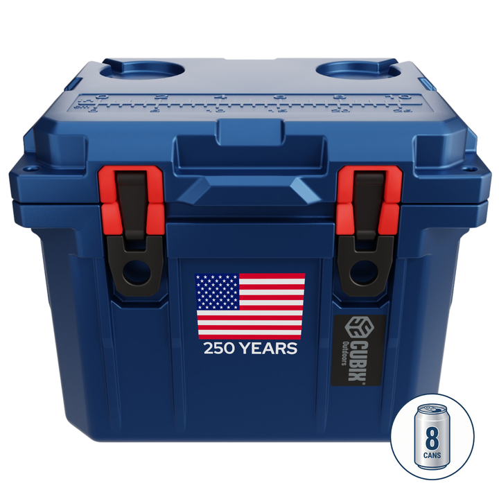 Free America 250 Upgrade-10 Quart Personal Cooler/Lunchbox