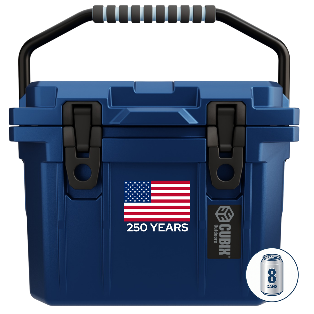 Free America 250 Upgrade-10 Quart Personal Cooler/Lunchbox