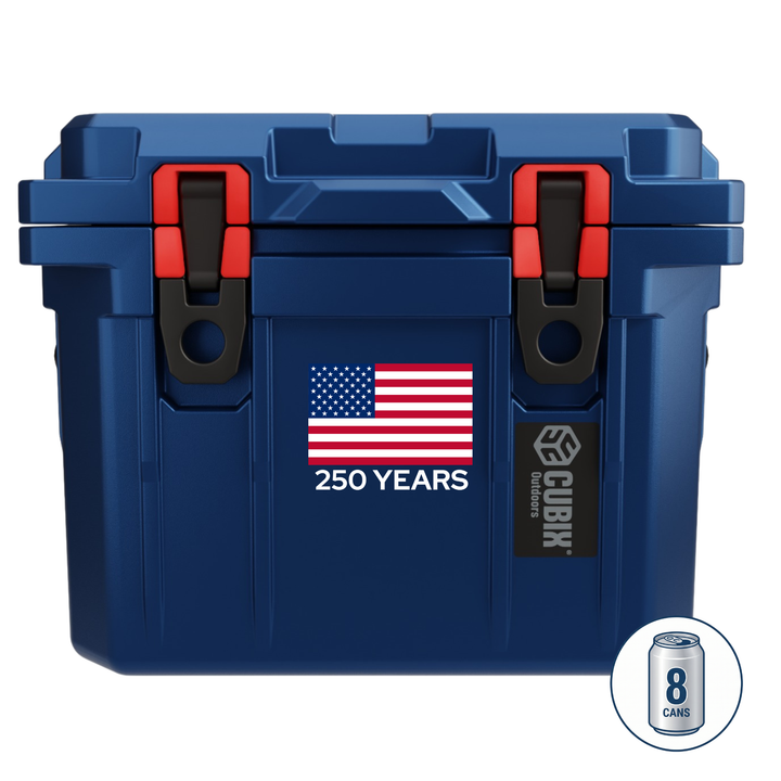 Free America 250 Upgrade-10 Quart Personal Cooler/Lunchbox