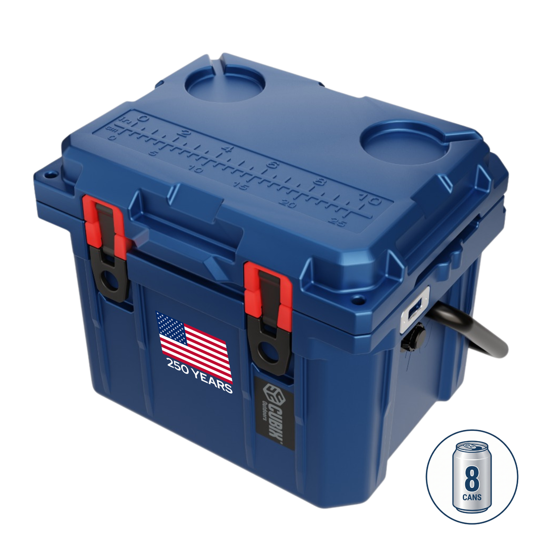 Free America 250 Upgrade-10 Quart Personal Cooler/Lunchbox