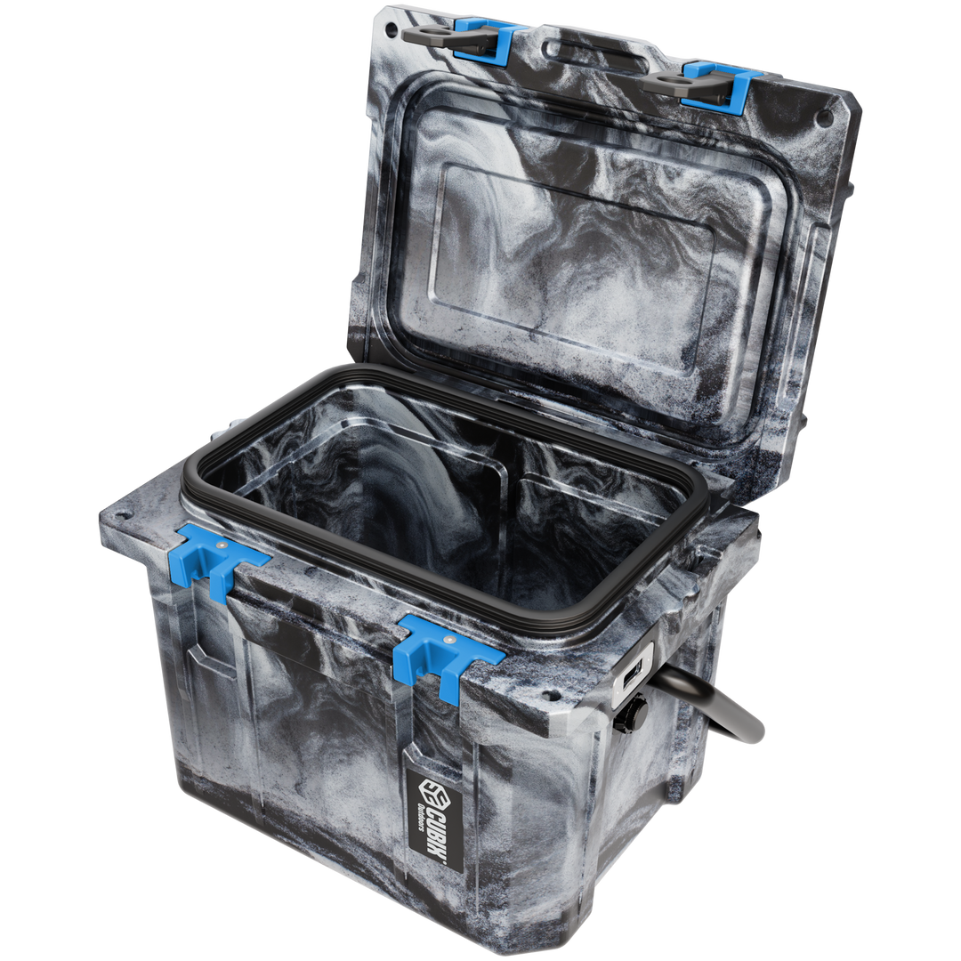 QuadraX 10QT Personal Cooler – Rotomolded Hard Cooler with 72-Hr Ice Retention & Lifetime Warranty