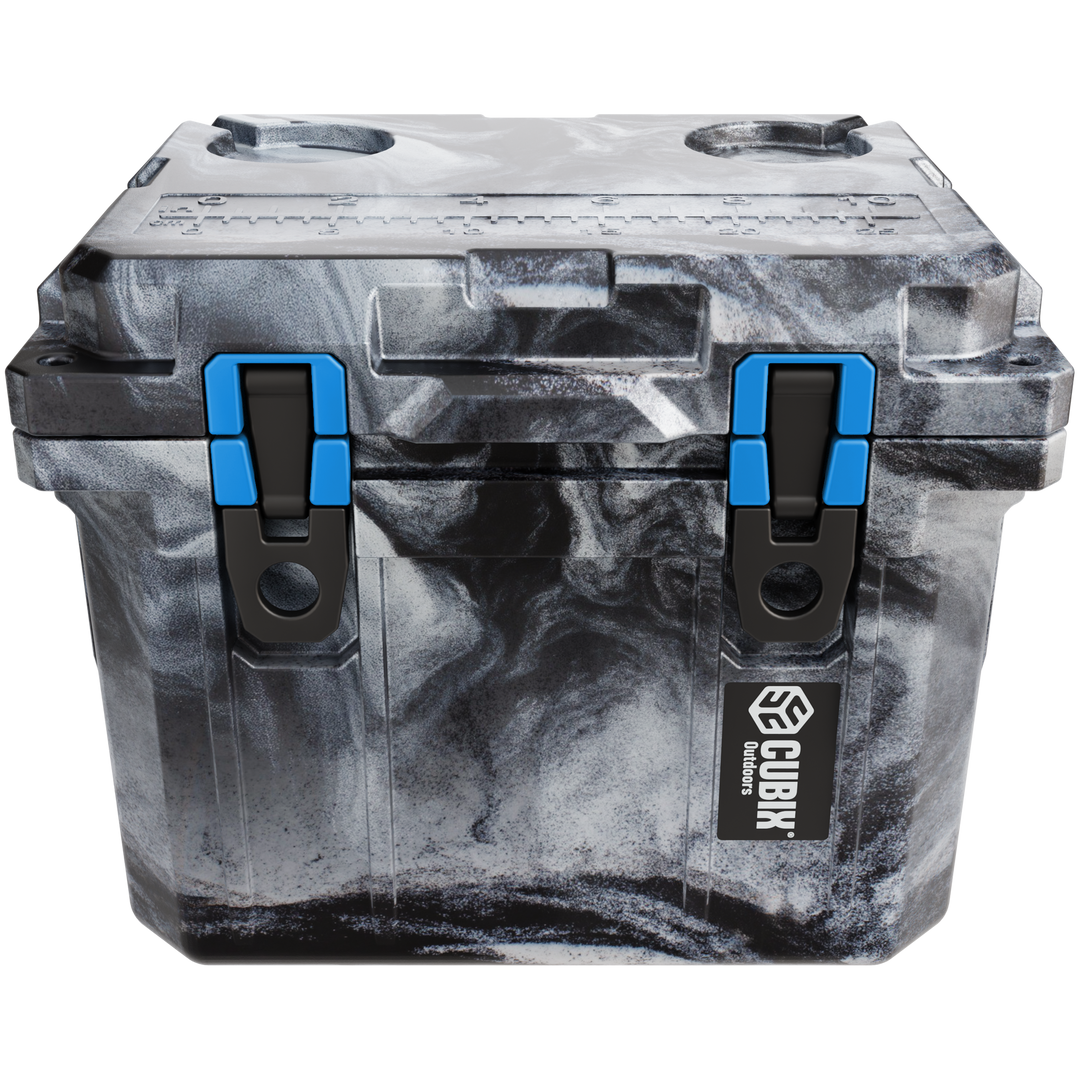 QuadraX 10QT Personal Cooler – Rotomolded Hard Cooler with 72-Hr Ice Retention & Lifetime Warranty