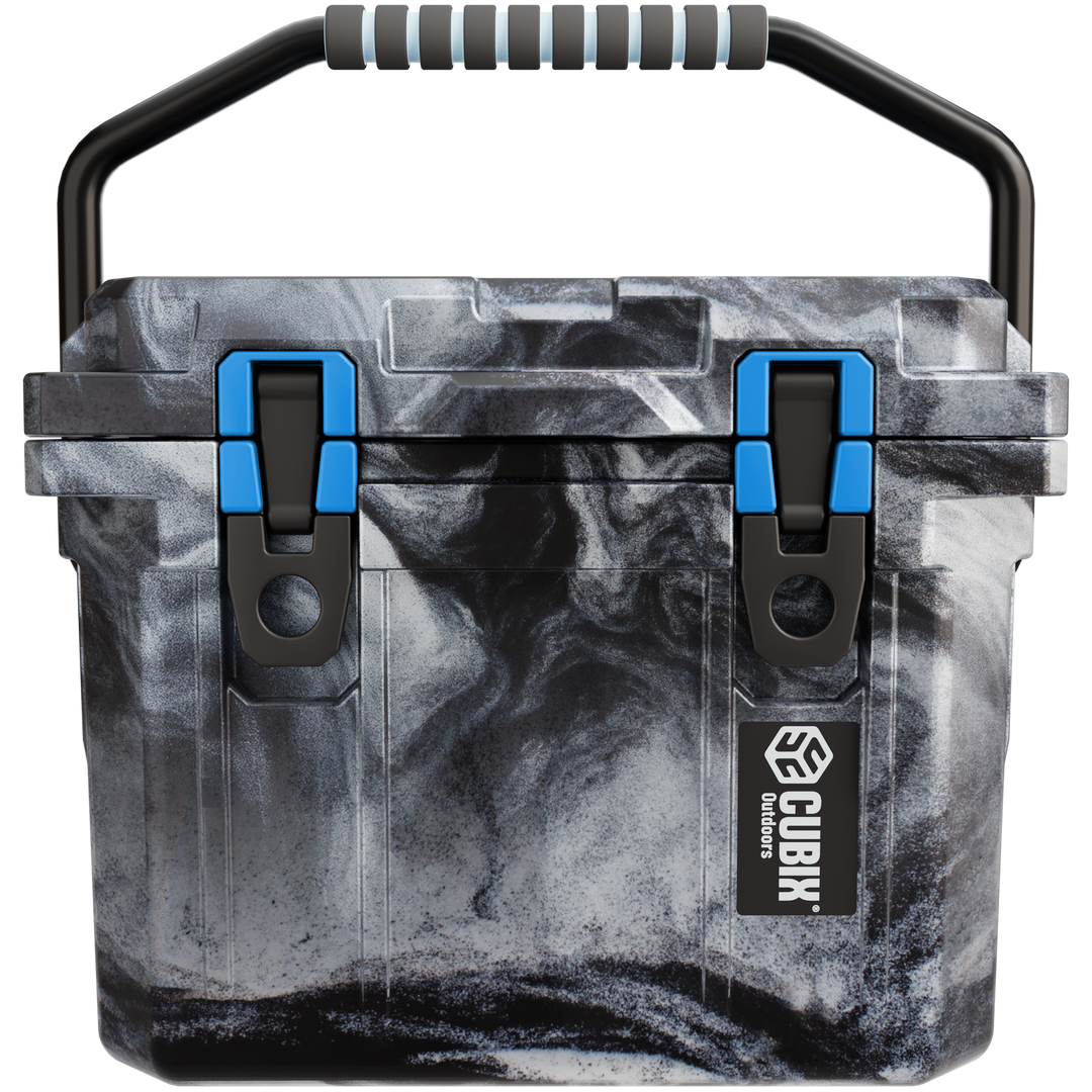 QuadraX 10QT Personal Cooler – Rotomolded Hard Cooler with 72-Hr Ice Retention & Lifetime Warranty