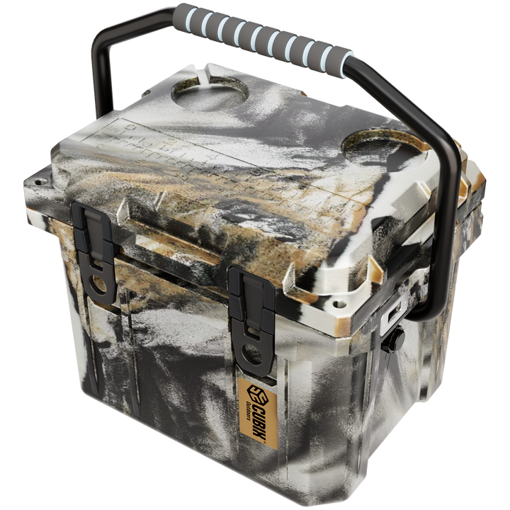 QuadraX 10QT Personal Cooler – Rotomolded Hard Cooler with 72-Hr Ice Retention & Lifetime Warranty