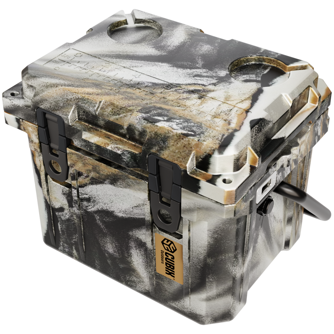 QuadraX 10QT Personal Cooler – Rotomolded Hard Cooler with 72-Hr Ice Retention & Lifetime Warranty