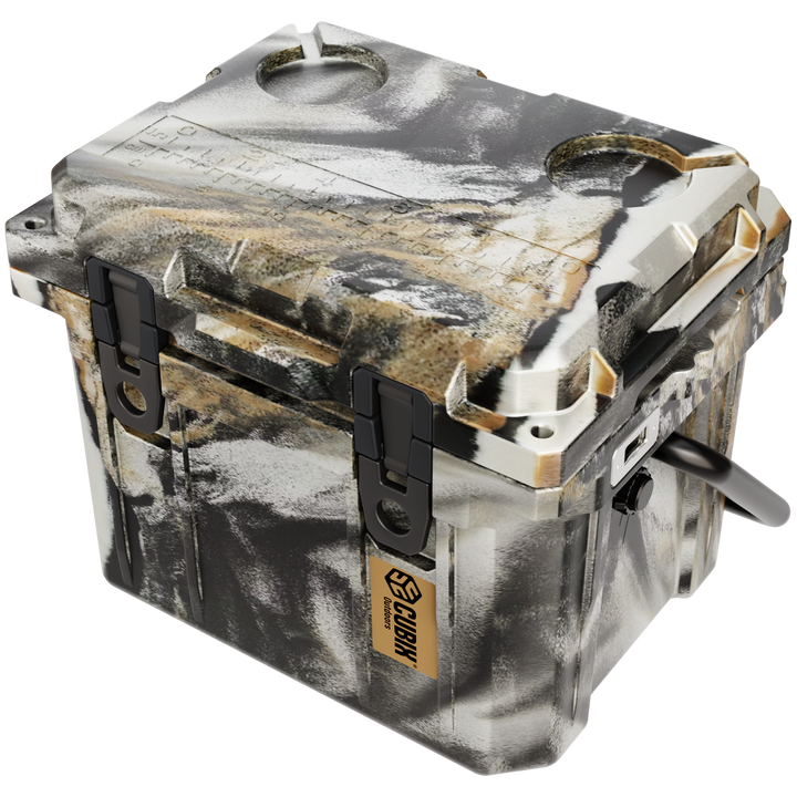 QuadraX 10QT Personal Cooler – Rotomolded Hard Cooler with 72-Hr Ice Retention & Lifetime Warranty