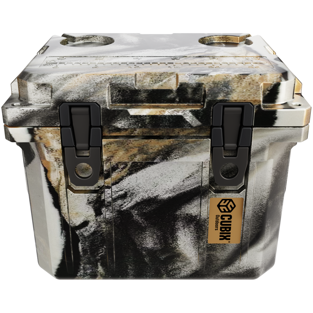 QuadraX 10QT Personal Cooler – Rotomolded Hard Cooler with 72-Hr Ice Retention & Lifetime Warranty