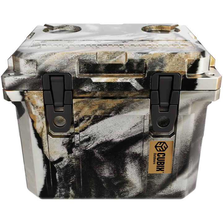 QuadraX 10QT Personal Cooler – Rotomolded Hard Cooler with 72-Hr Ice Retention & Lifetime Warranty