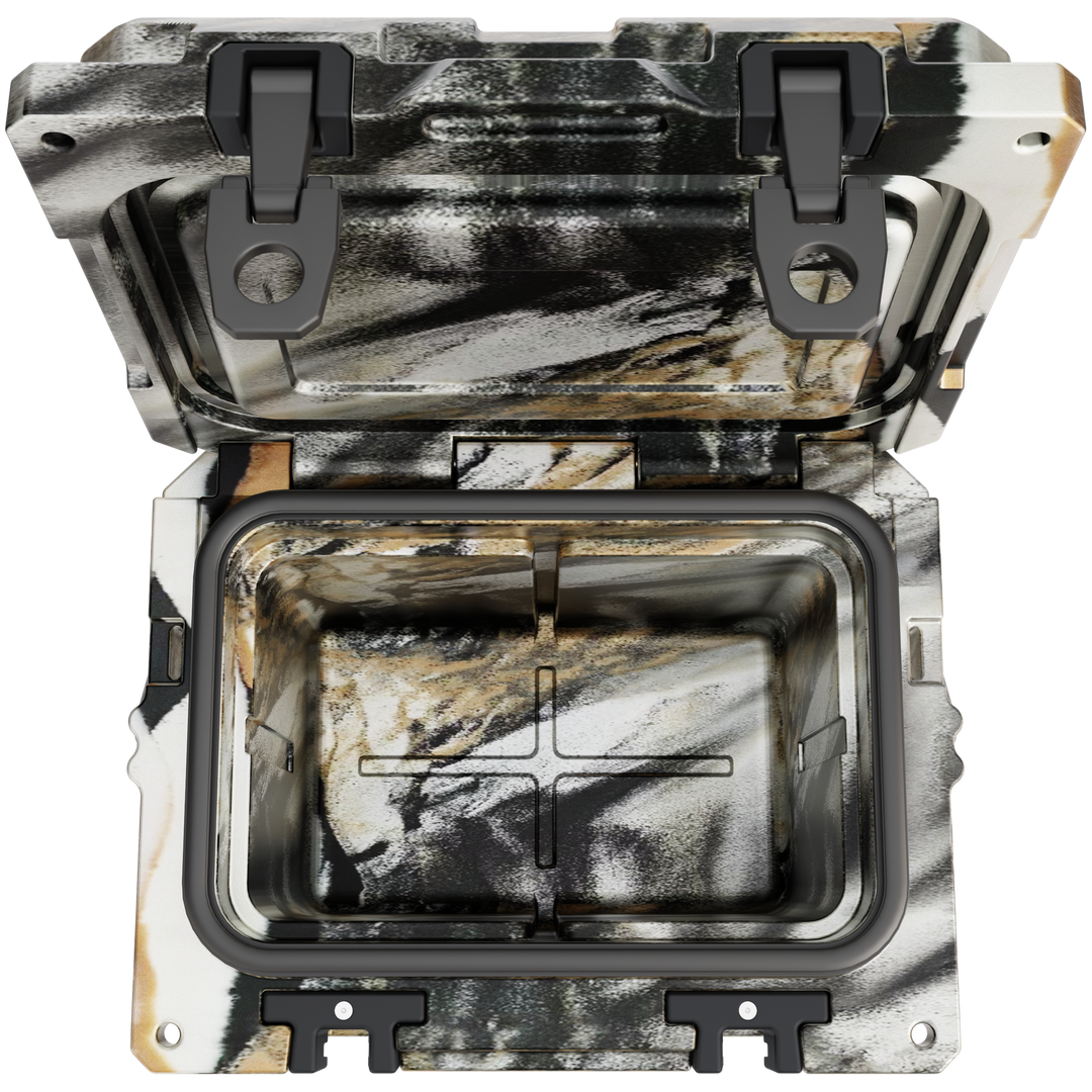 QuadraX 10QT Personal Cooler – Rotomolded Hard Cooler with 72-Hr Ice Retention & Lifetime Warranty