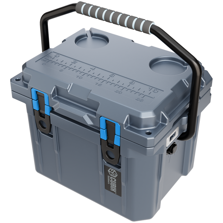 QuadraX 10QT Personal Cooler – Rotomolded Hard Cooler with 72-Hr Ice Retention & Lifetime Warranty