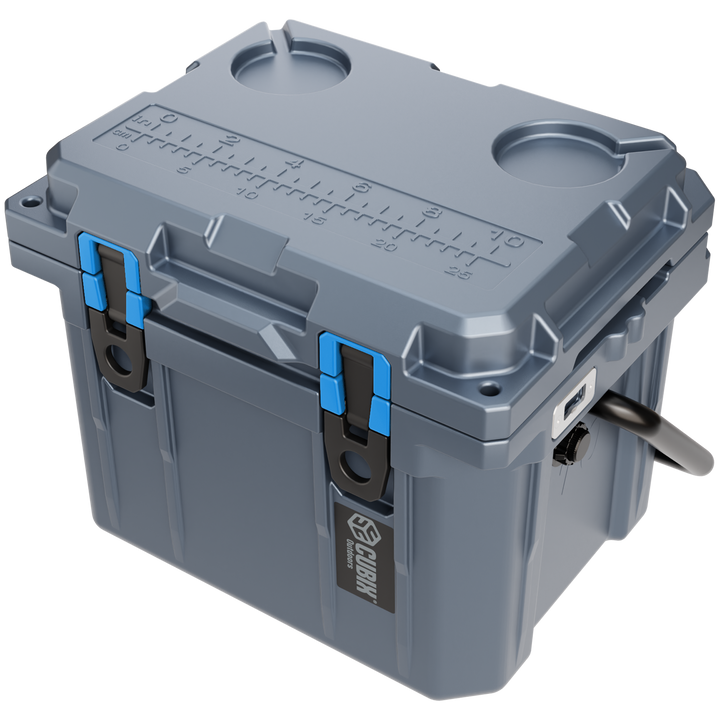 QuadraX 10QT Personal Cooler – Rotomolded Hard Cooler with 72-Hr Ice Retention & Lifetime Warranty