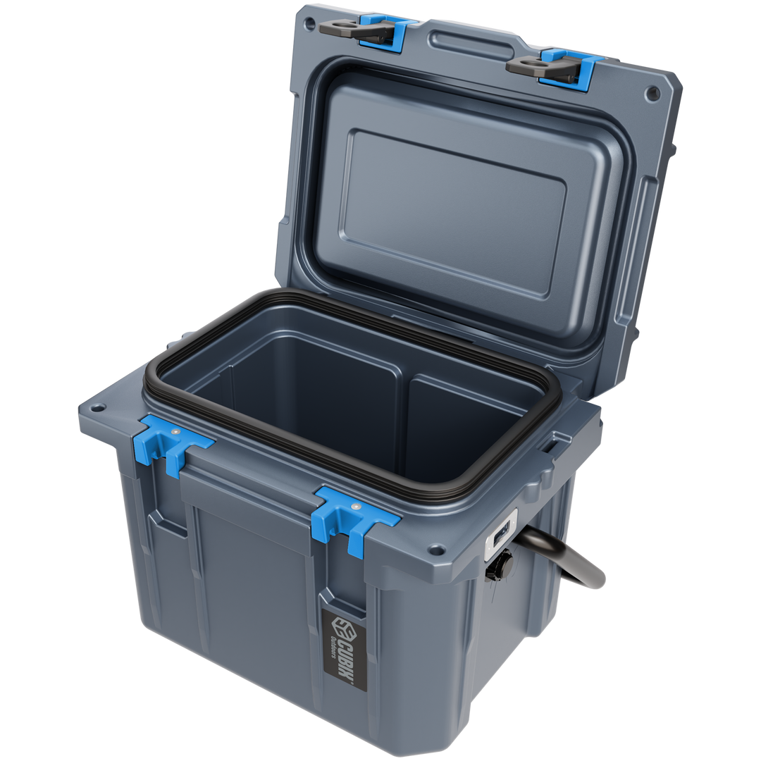 QuadraX 10QT Personal Cooler – Rotomolded Hard Cooler with 72-Hr Ice Retention & Lifetime Warranty