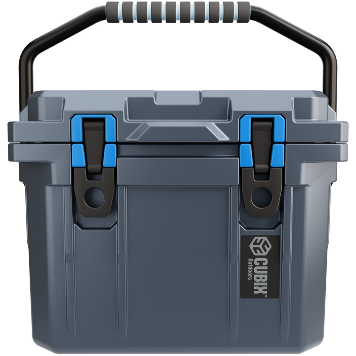 QuadraX 10QT Personal Cooler – Rotomolded Hard Cooler with 72-Hr Ice Retention & Lifetime Warranty