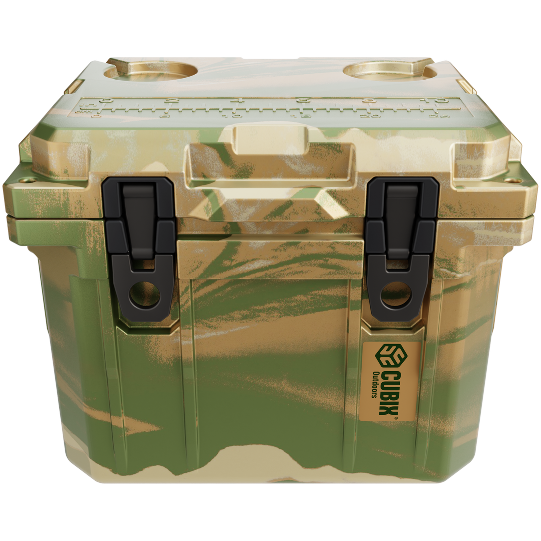 QuadraX 10QT Personal Cooler – Rotomolded Hard Cooler with 72-Hr Ice Retention & Lifetime Warranty