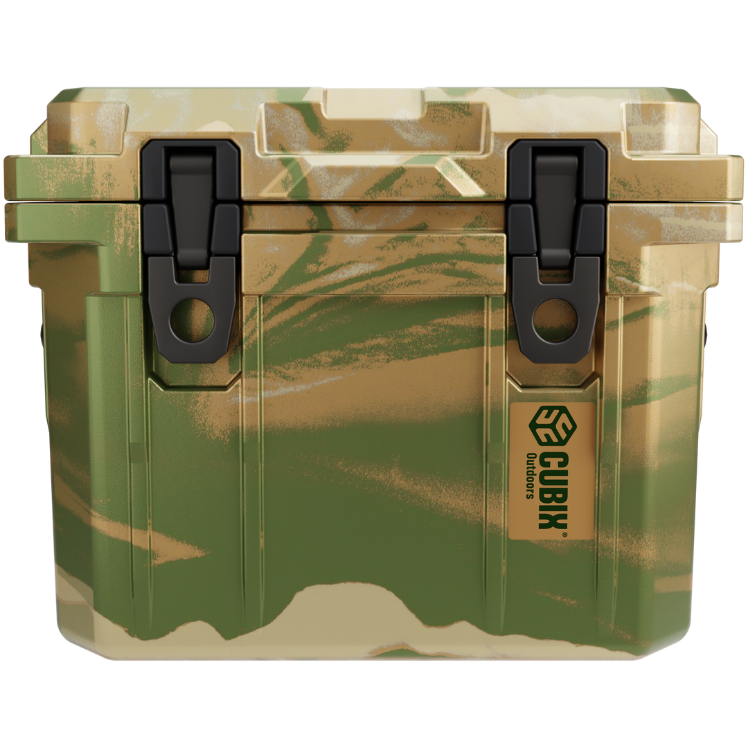 QuadraX 10QT Personal Cooler – Rotomolded Hard Cooler with 72-Hr Ice Retention & Lifetime Warranty