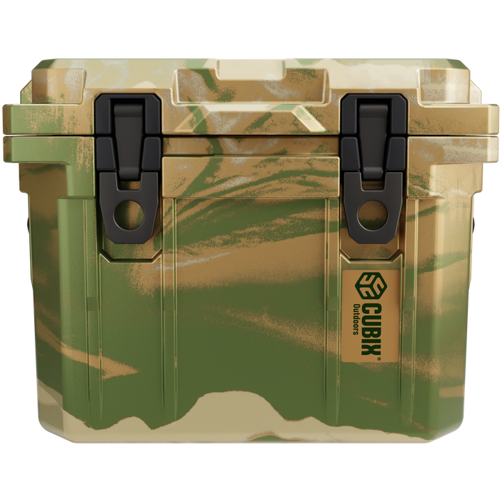 QuadraX 10QT Personal Cooler – Rotomolded Hard Cooler with 72-Hr Ice Retention & Lifetime Warranty