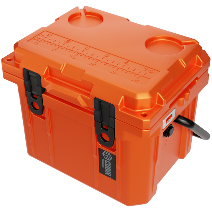 QuadraX 10QT Personal Cooler – Rotomolded Hard Cooler with 72-Hr Ice Retention & Lifetime Warranty