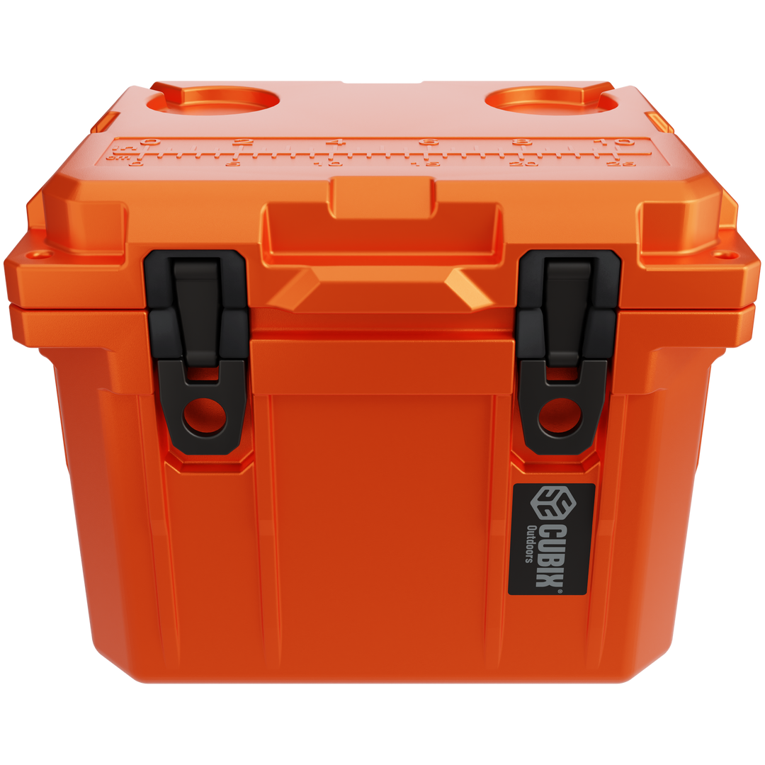 QuadraX 10QT Personal Cooler – Rotomolded Hard Cooler with 72-Hr Ice Retention & Lifetime Warranty