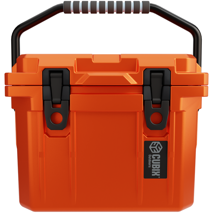 QuadraX 10QT Personal Cooler – Rotomolded Hard Cooler with 72-Hr Ice Retention & Lifetime Warranty