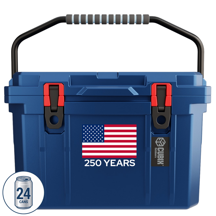 America 250 Free Upgrade-20 Quart Heavy Duty Cooler