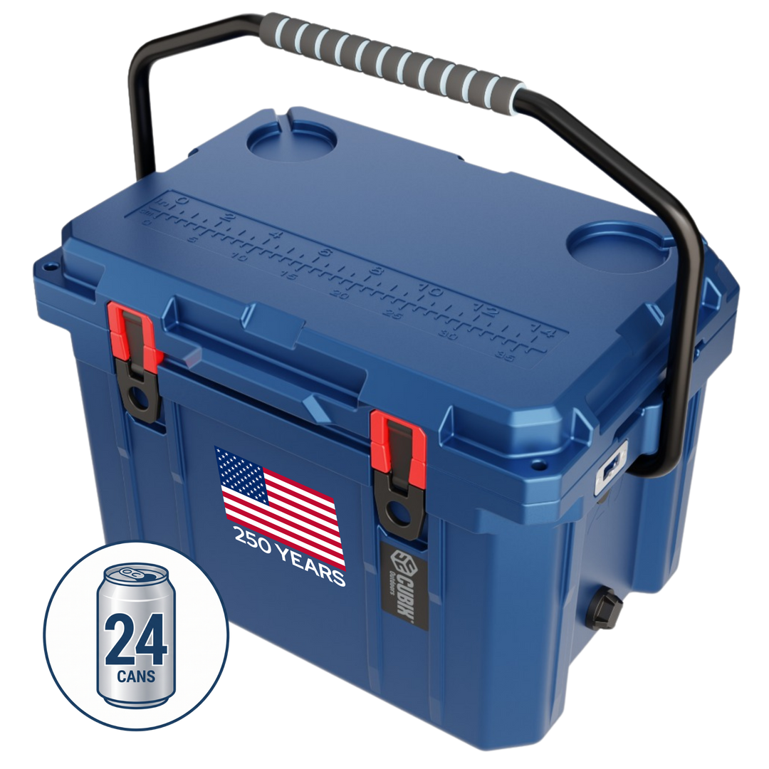 America 250 Free Upgrade-20 Quart Heavy Duty Cooler