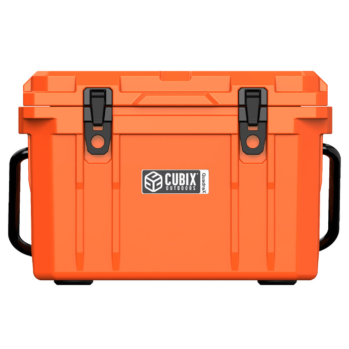 20 Quart QuadraX Cooler - Rotomolded - Ember Orange