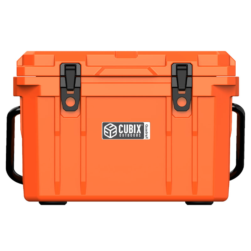 Load image into Gallery viewer, 20 Quart QuadraX Cooler - Rotomolded - Ember Orange
