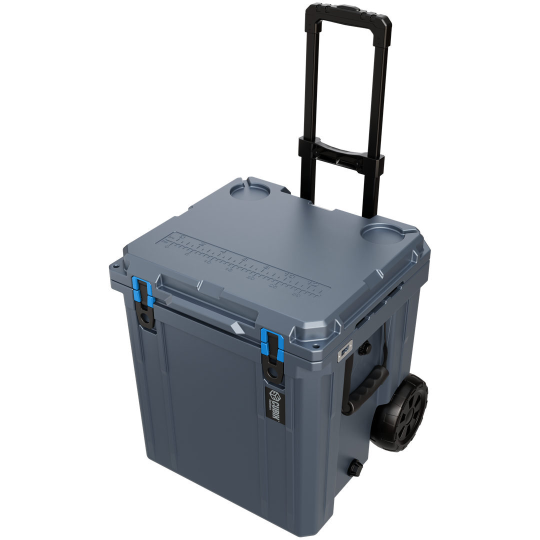 46 Quart Rotomolded Cooler With Wheels - QuadraX