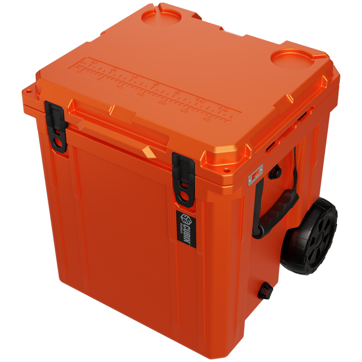 46 Quart Rotomolded Cooler With Wheels - QuadraX