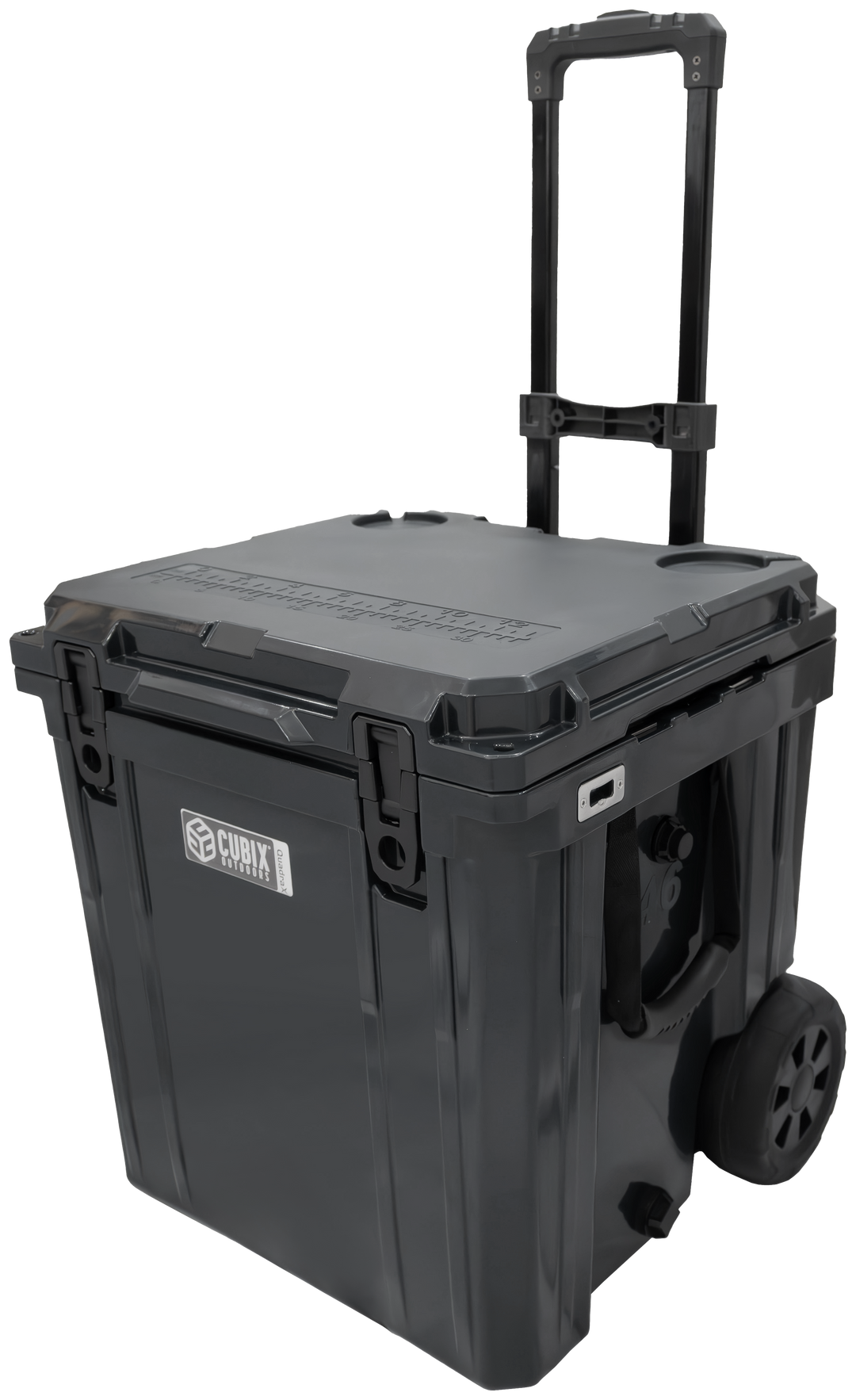 46 Quart Rotomolded Cooler with Wheels - QuadraX | Cubix Outdoors