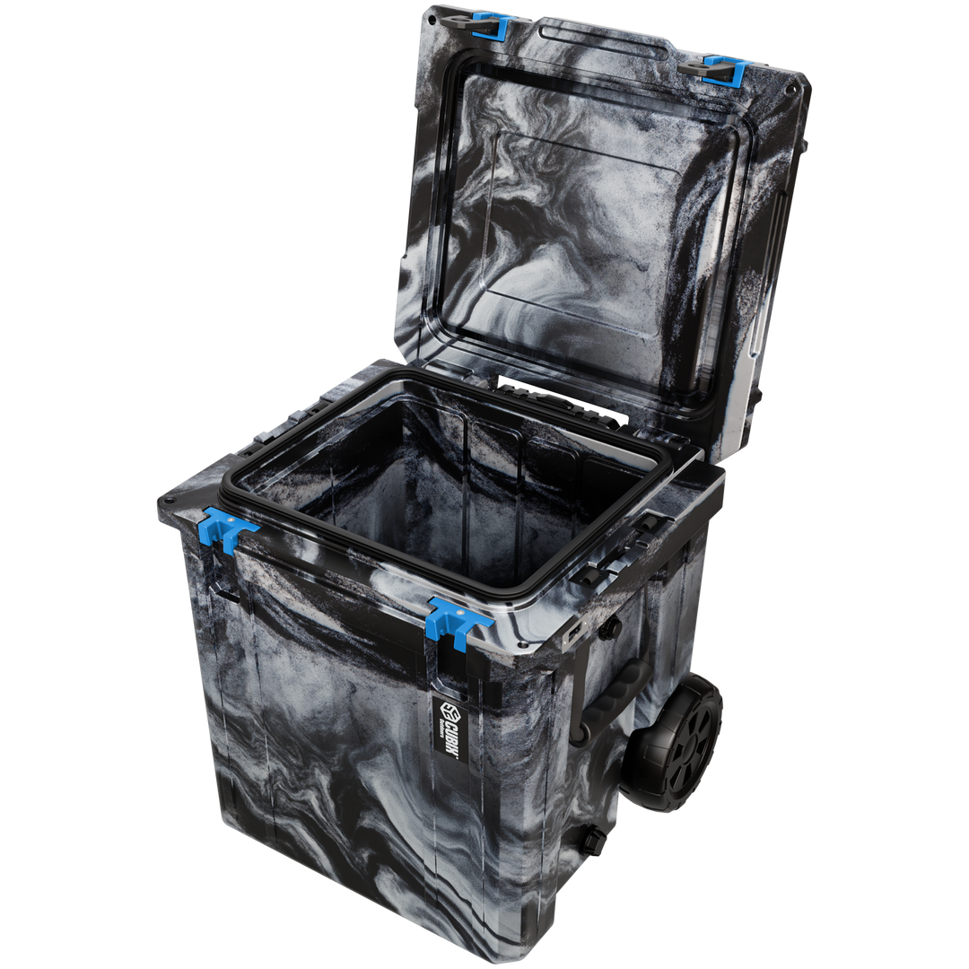 46 Quart Rotomolded Cooler With Wheels - QuadraX