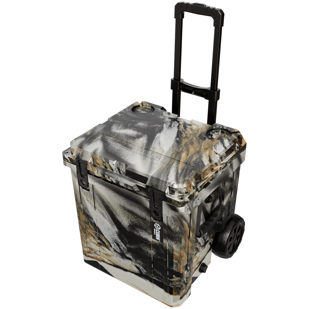 46 Quart Rotomolded Cooler With Wheels - QuadraX