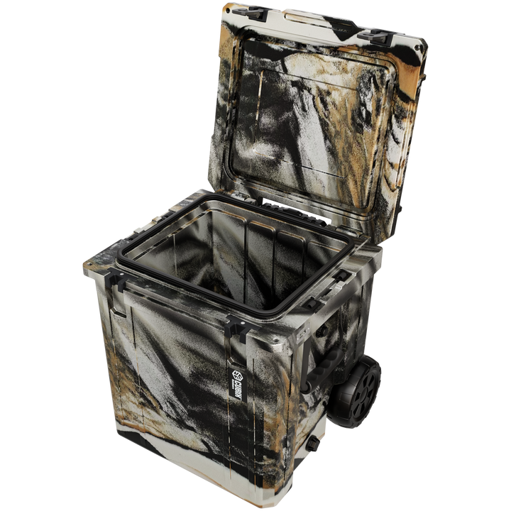 46 Quart Rotomolded Cooler With Wheels - QuadraX