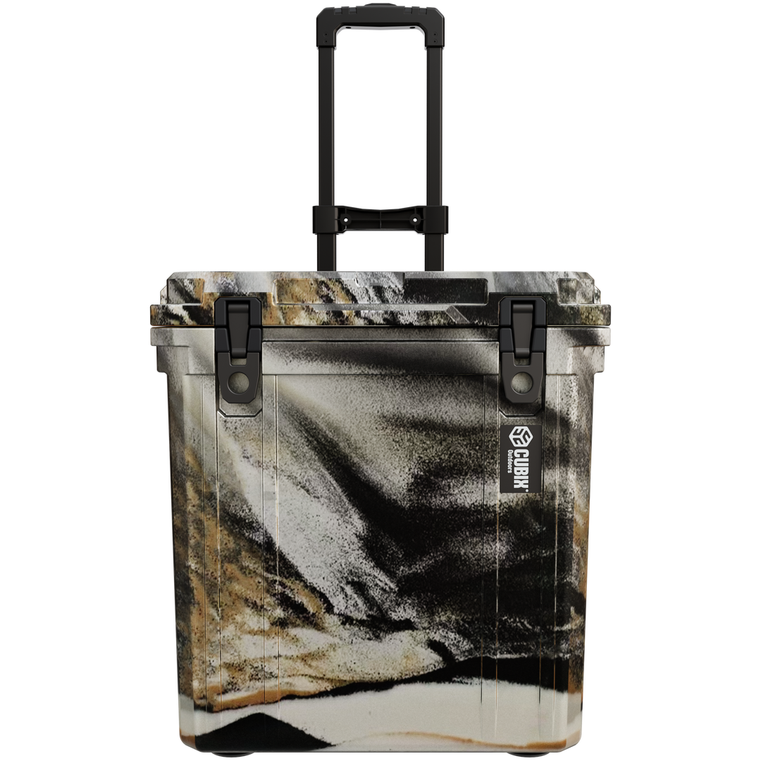 46 Quart Rotomolded Cooler With Wheels - QuadraX