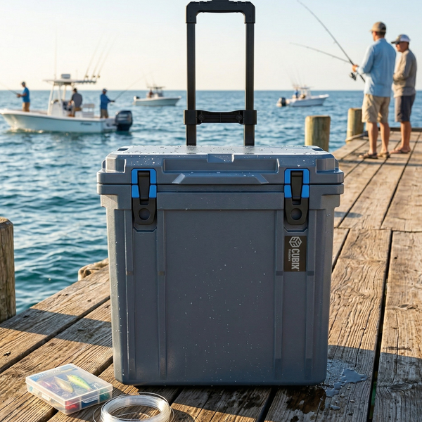 46 Quart Rotomolded Cooler With Wheels