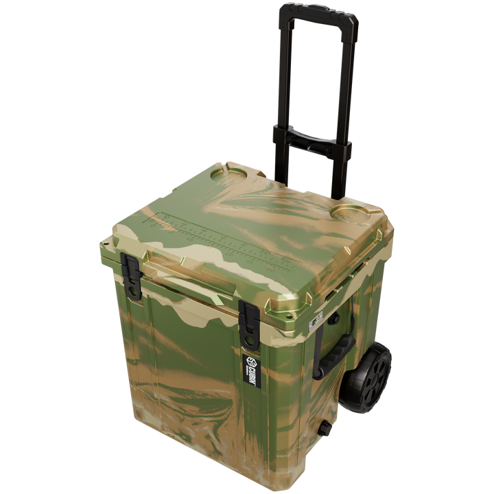 46 Quart Rotomolded Cooler With Wheels - QuadraX