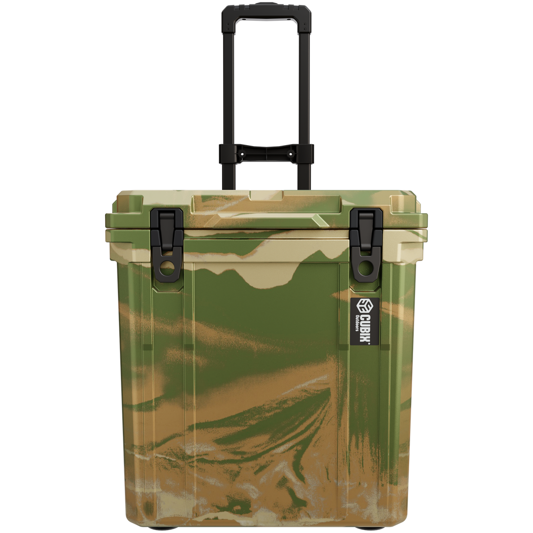 46 Quart Rotomolded Cooler With Wheels - QuadraX