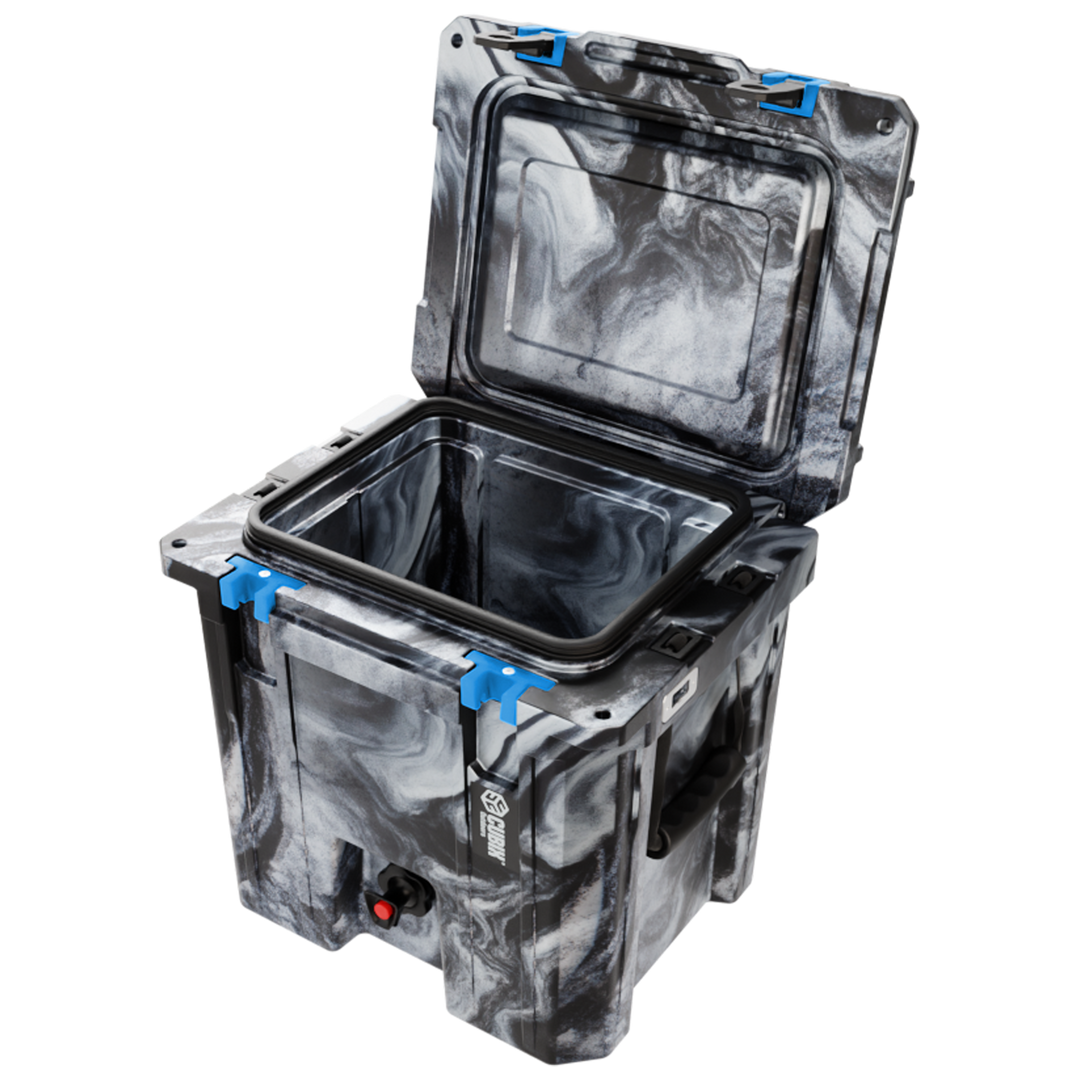 5 Gallon, 2-in-1 Beverage Dispenser/Cooler - QuadraX Hard Cooler