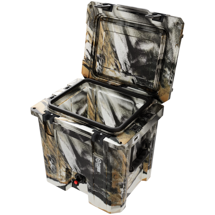 5 Gallon, 2-in-1 Beverage Dispenser/Cooler - QuadraX Hard Cooler