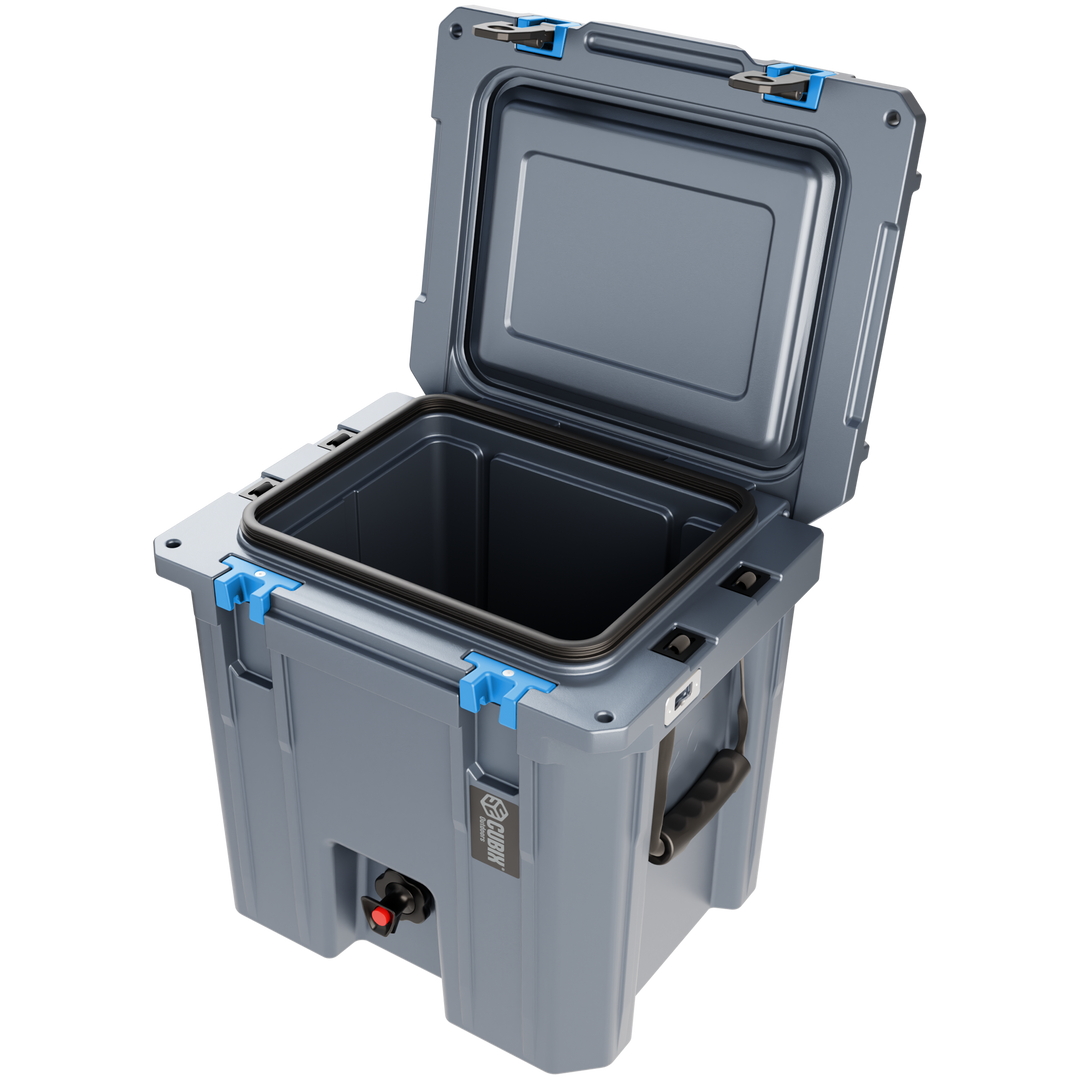 5 Gallon, 2-in-1 Beverage Dispenser/Cooler - QuadraX Hard Cooler