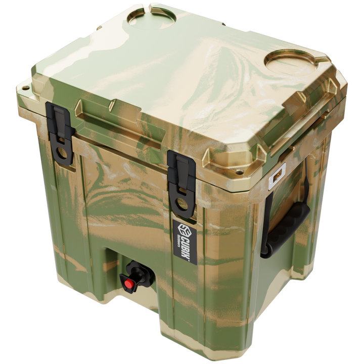 5 Gallon, 2-in-1 Beverage Dispenser/Cooler - QuadraX Hard Cooler