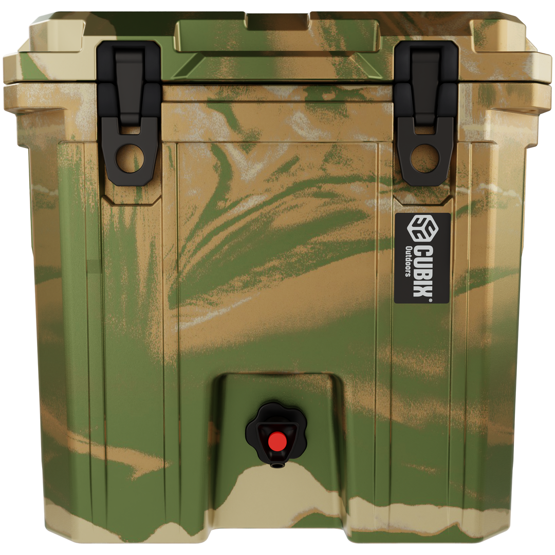 5 Gallon, 2-in-1 Beverage Dispenser/Cooler - QuadraX Hard Cooler