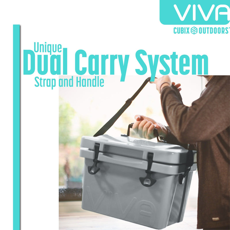 Load image into Gallery viewer, LIMITED EDITION 14 Quart Viva Hard Cooler + 4-Piece Bar Set
