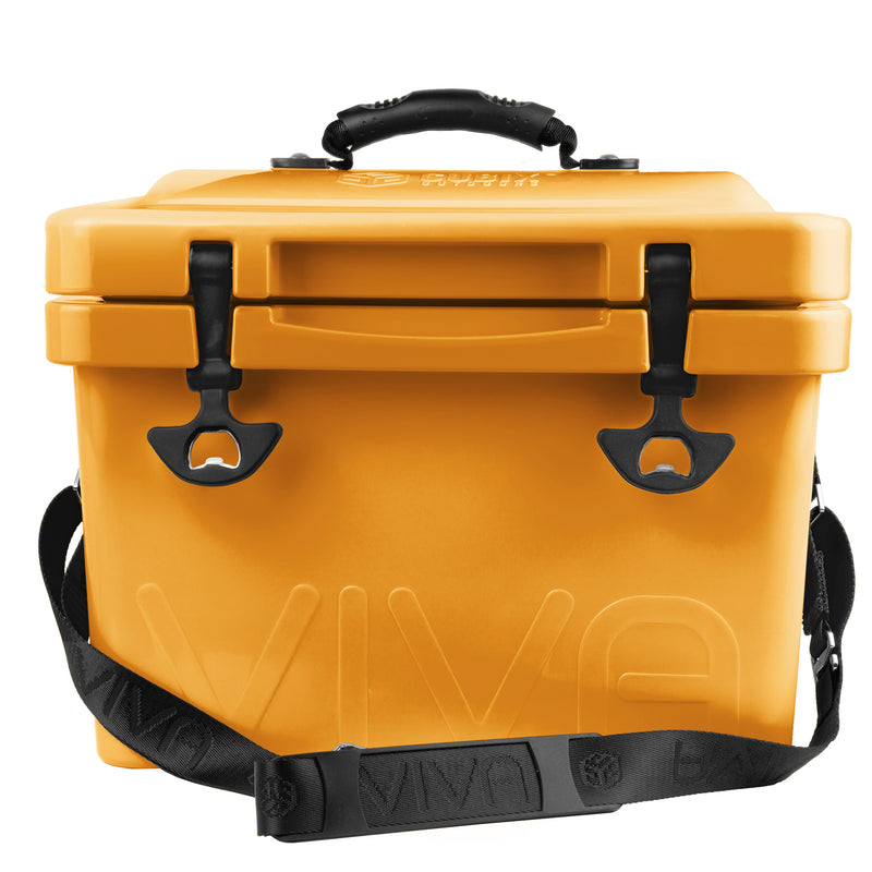 Load image into Gallery viewer, 14 Quart Viva Hard Cooler in Zesty Orange
