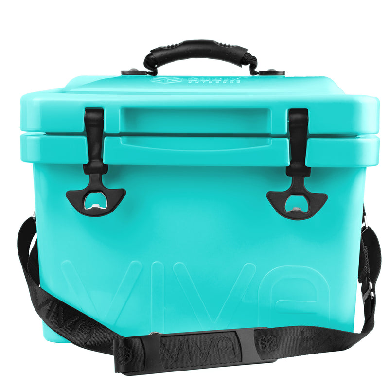 Load image into Gallery viewer, 14 Quart Viva Hard Cooler in Turquoise
